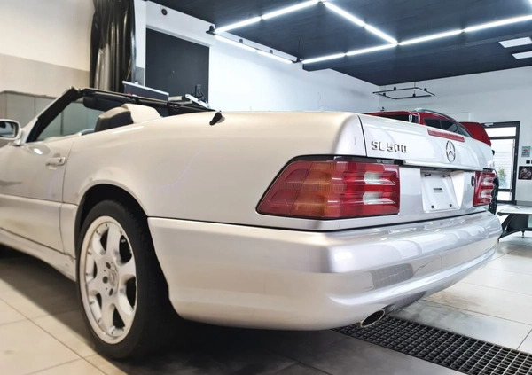 Mercedes-Benz SL cena 119900 przebieg: 90000, rok produkcji 2002 z Oleśnica małe 106